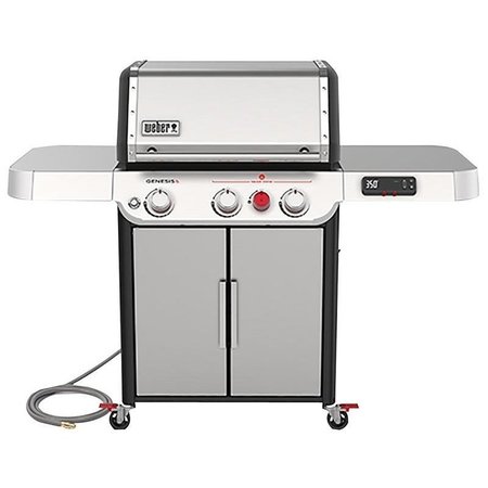 GENESIS SX325s Series Smart Gas Grill, 39,000 Btu, Natural Gas, 3Burner, Enclosed Cabinet Storage -  WEBER, 37500001